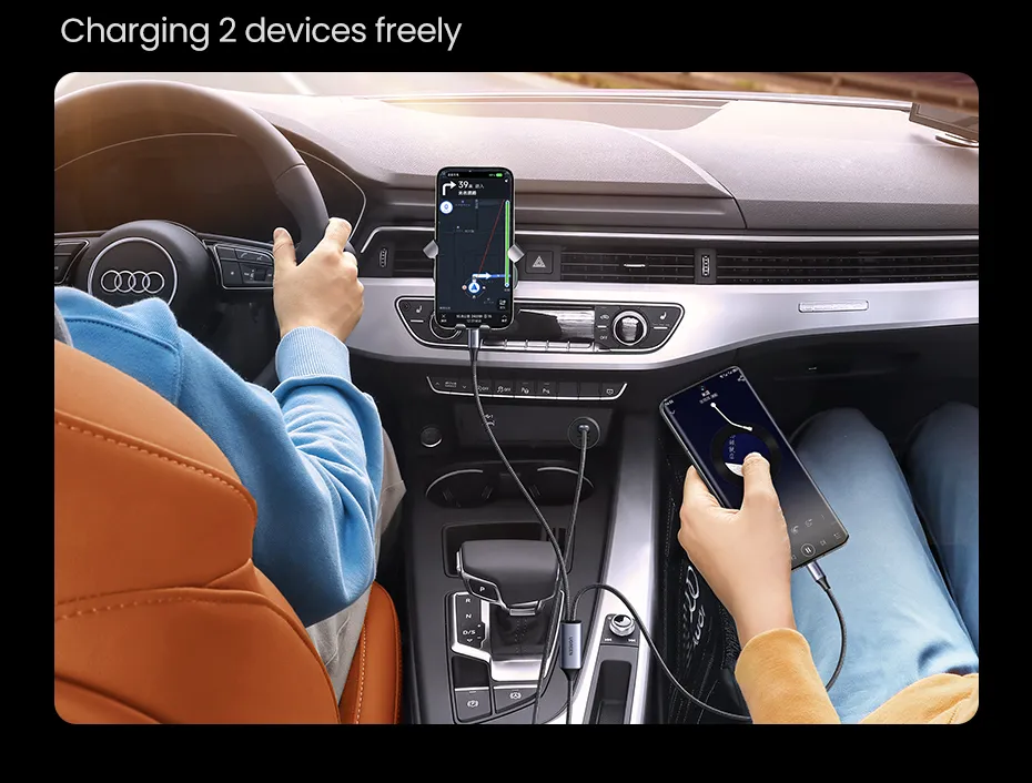 Кабель UGREEN US561 PD 100W 5A USB-C to 2хUSB-C для швидкого заряджання 1,5 м Grey (35087) - фото 6 Кабель UGREEN US561 PD 100W 5A USB-C to 2хUSB-C для швидкого заряджання 1,5 м Grey (35087) - фото 6