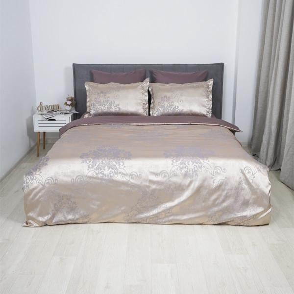 Постельное белье Viluta Tiare 2426 сатин жаккард евро (25898137)