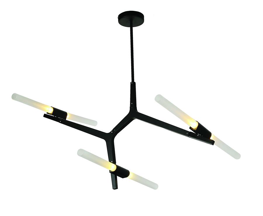 Люстра потолочная (756LPR189-6 BK)