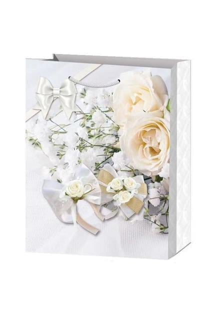 Пакет подарочный бумажный R97013-S Elegance 18х23х10 см Пакет подарочный бумажный R97013-S Elegance 18х23х10 см