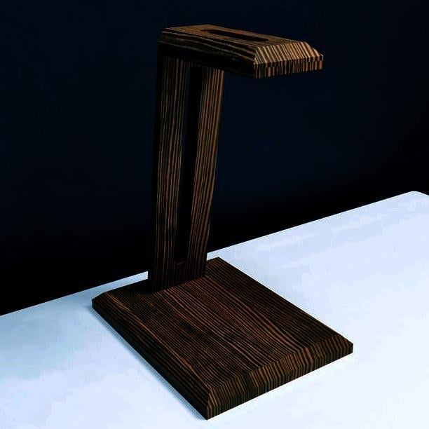 Стойка для наушников из дерева Макфери капучино (НУП-002209)