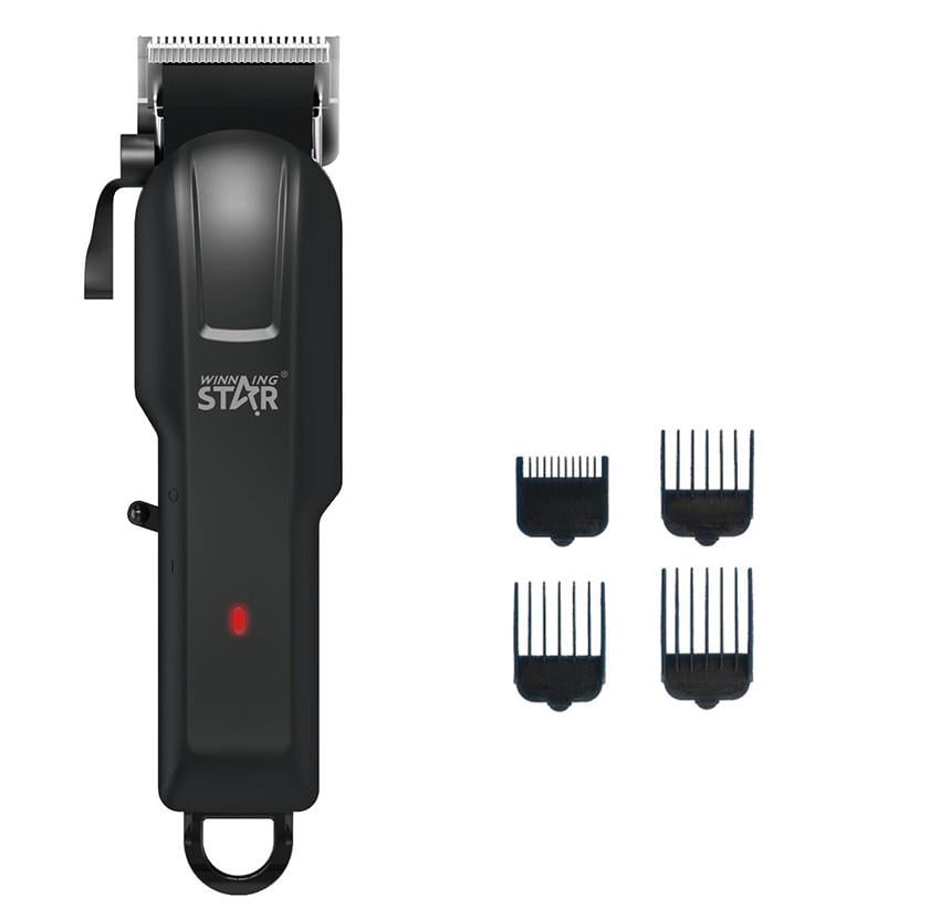 Машинка для стрижки волосся WINNINGSTAR ST-5608 Black (31580929) Машинка для стрижки волосся WINNINGSTAR ST-5608 Black (31580929)