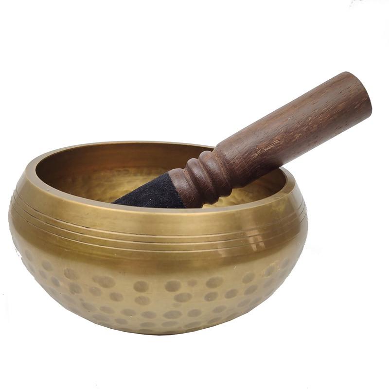 Поющая чаша кованая 7х14,5 см Желтый (В1239)