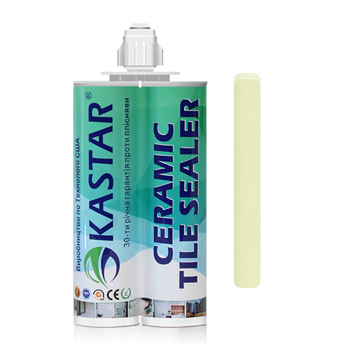 Затирка епоксидна Kastar Ceramic Tile Sealant двокомпонентна Ivory White/Слонова кістка