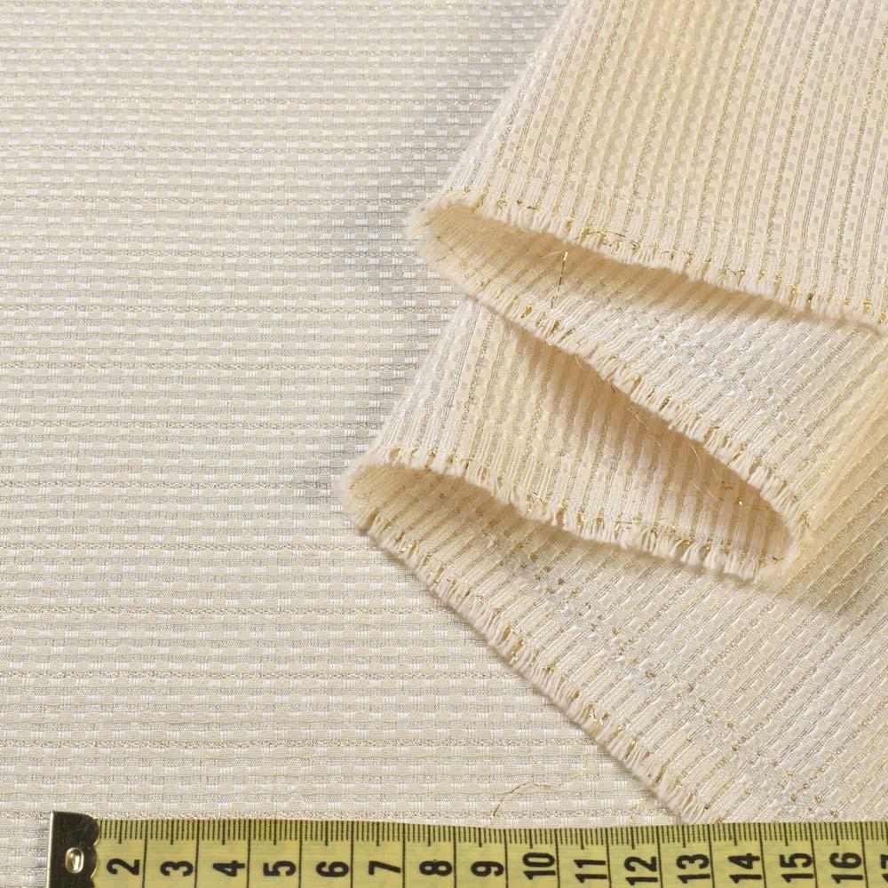 Ткань жаккард ширина 165 см Бежевый (11849.002) - фото 3 Ткань жаккард ширина 165 см Бежевый (11849.002) - фото 3