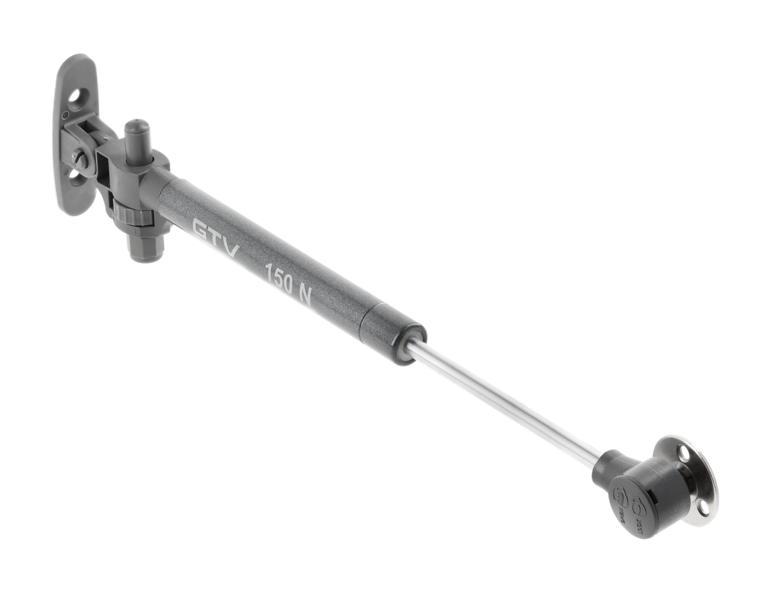 Амортизатор пневматический GTV с отбойником 150N Графитовый (24785697) Амортизатор пневматический GTV с отбойником 150N Графитовый (24785697)