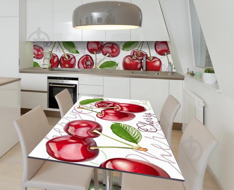 Наклейка 3Д вінілова на стіл Zatarga «Соковитий плід» 600х1200 мм (Z184881st)