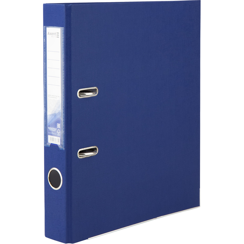 Папка-регистратор односторонняя PP D1713-02C 5 см собранная Синий (4250804808654)