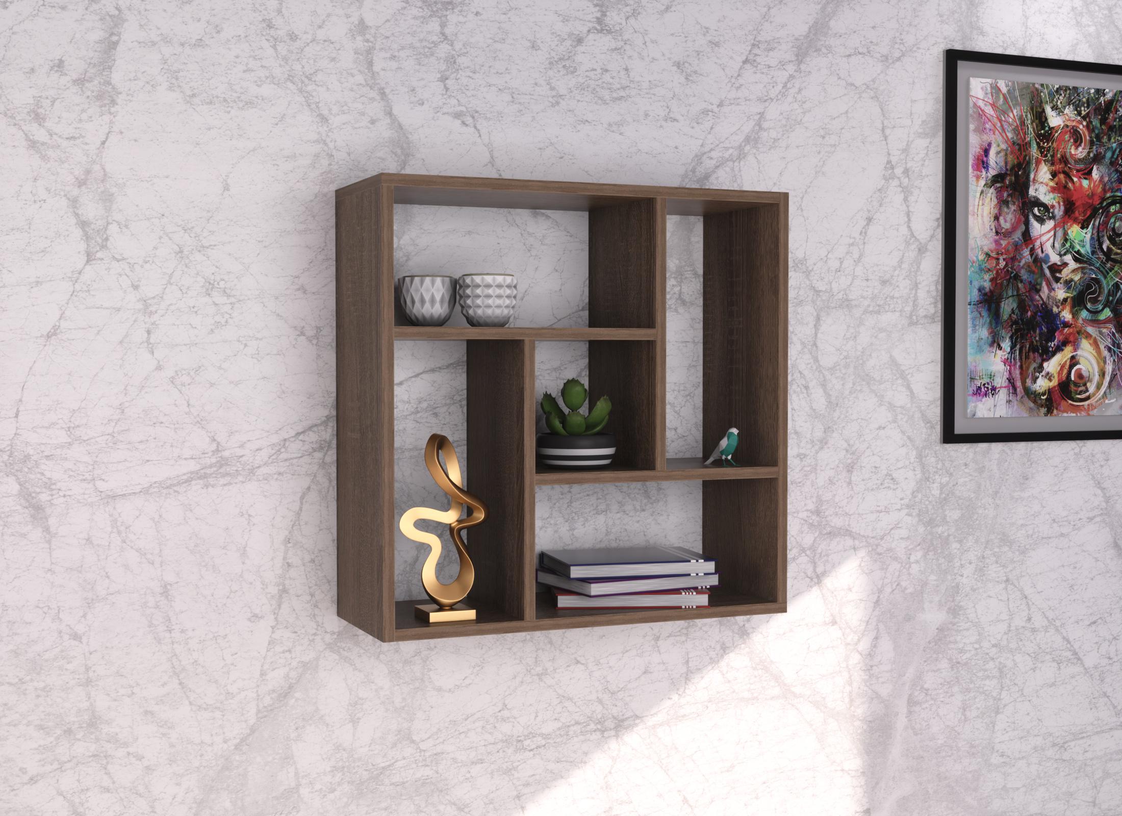 Полка подвесная П-3 610х230х610 мм Дуб Сонома/Трюфель - фото 3 Полка подвесная П-3 610х230х610 мм Дуб Сонома/Трюфель - фото 3