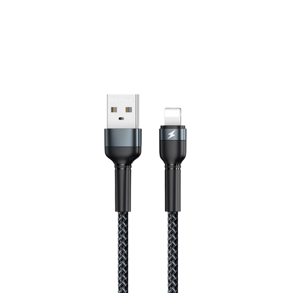 Кабель Remax Jany USB 2.0 до Lightning 2,4 A 480 Mbps 1 м Черный (618010)