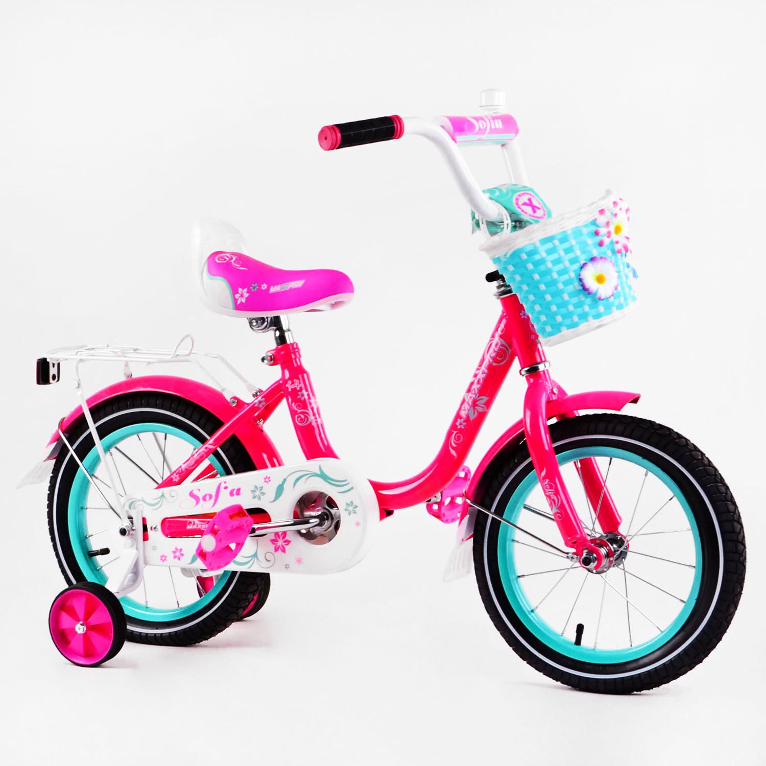 Велосипед детский Corso Sofia 14" Pink (116177)