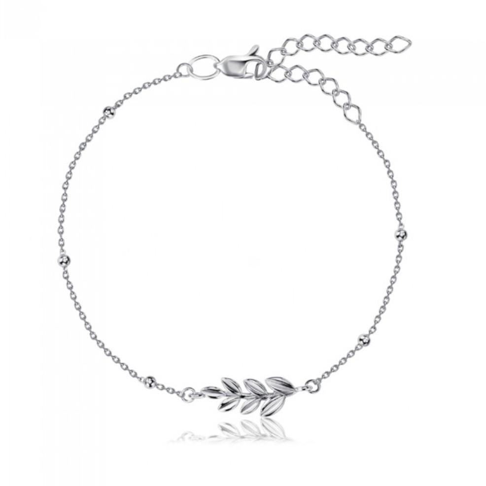 Серебряный браслет на руку без камней Веточка 16-20 см 1,51г (75319)