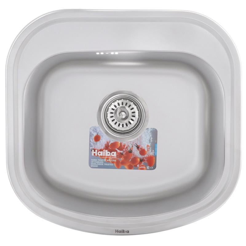Мойка кухонная Haiba satin 49x47 см (HB0537)