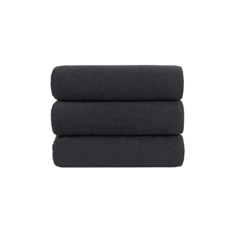 Рушник Lotus Home Hotel Basic 450 г/м2 50x90 см Чорний (svt-2000022333016) - фото 3 Рушник Lotus Home Hotel Basic 450 г/м2 50x90 см Чорний (svt-2000022333016) - фото 3