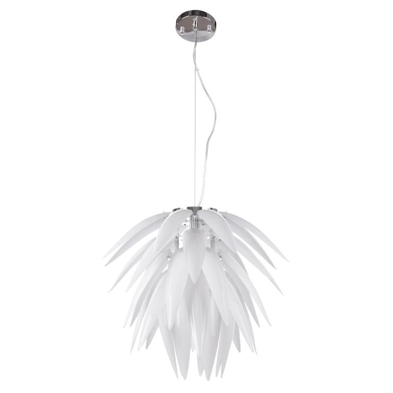 Люстра подвесная с пультом современная Brille BL-124S/1xE27 WH