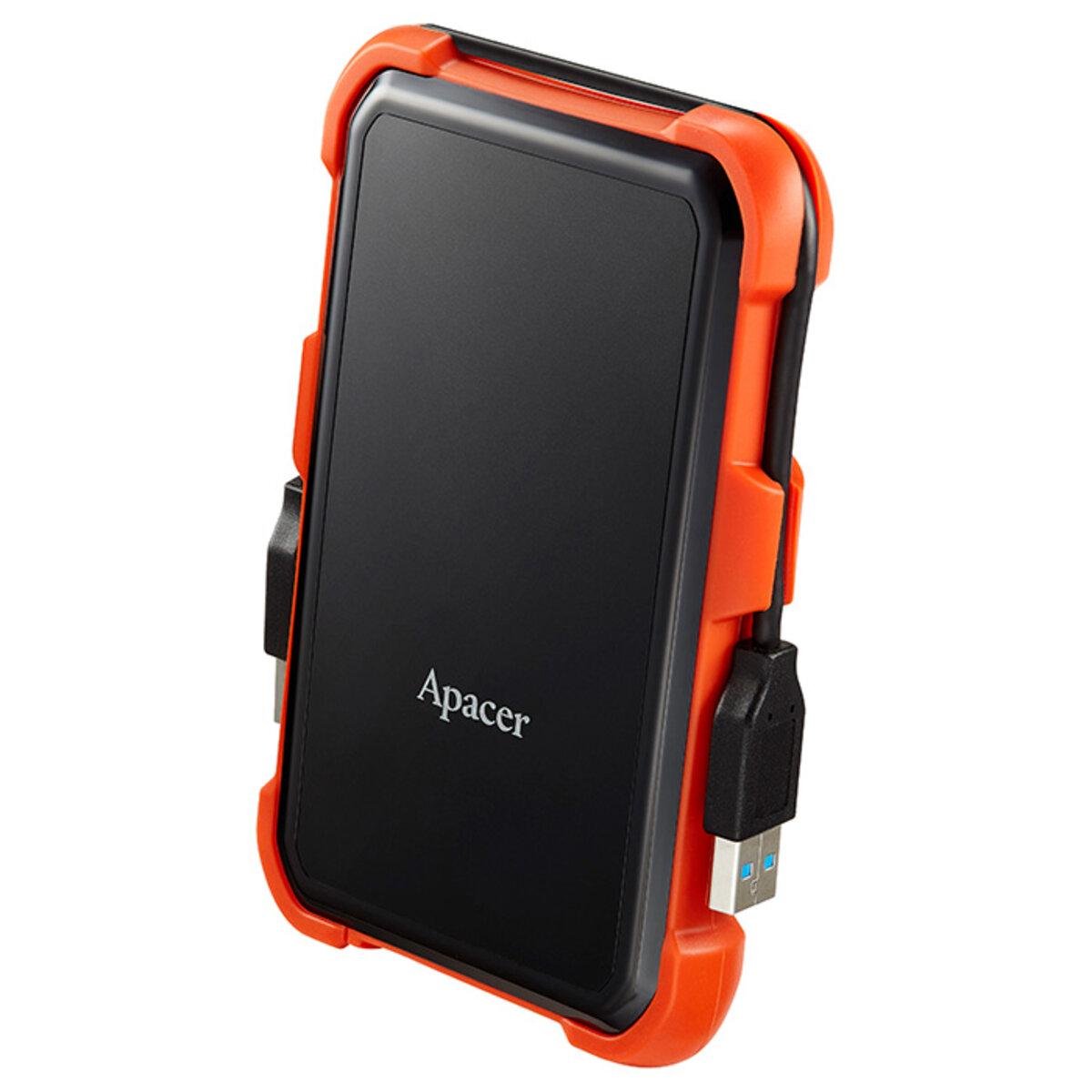 Жорсткий диск зовнішній Apacer Gen1 AC630 1 Тб Black/Orange (AP1TBAC630T-1)