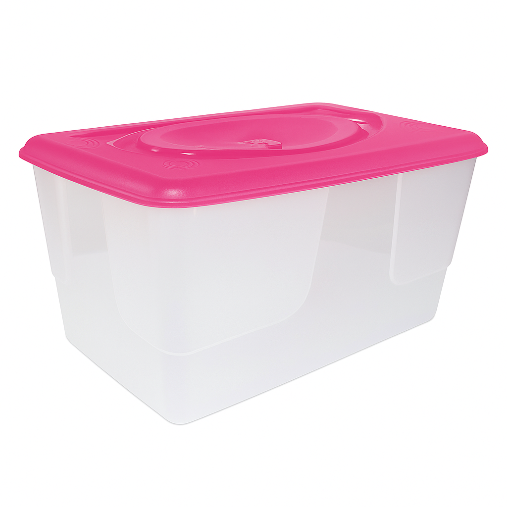 Контейнер для хранения Elite 40x60x35 см 55 л Красный (4063)