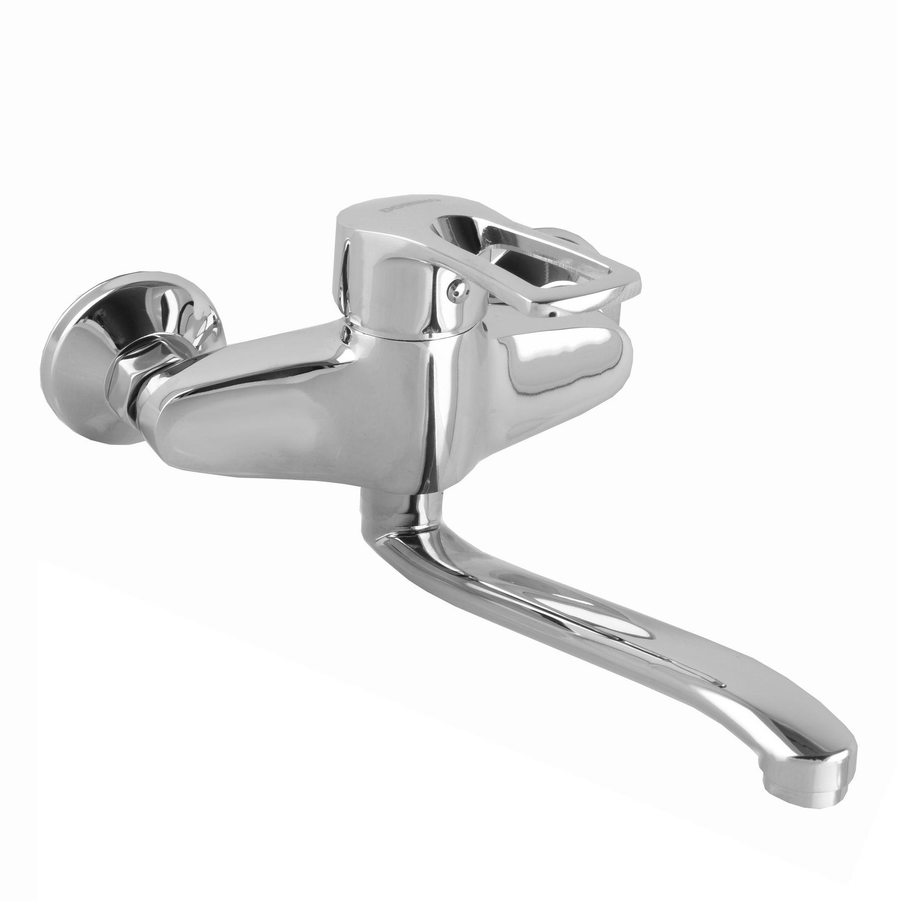 Смеситель для кухни DOMINO SIRIUS DSV-104 000010559 настенный однорычажный Хром (108240)