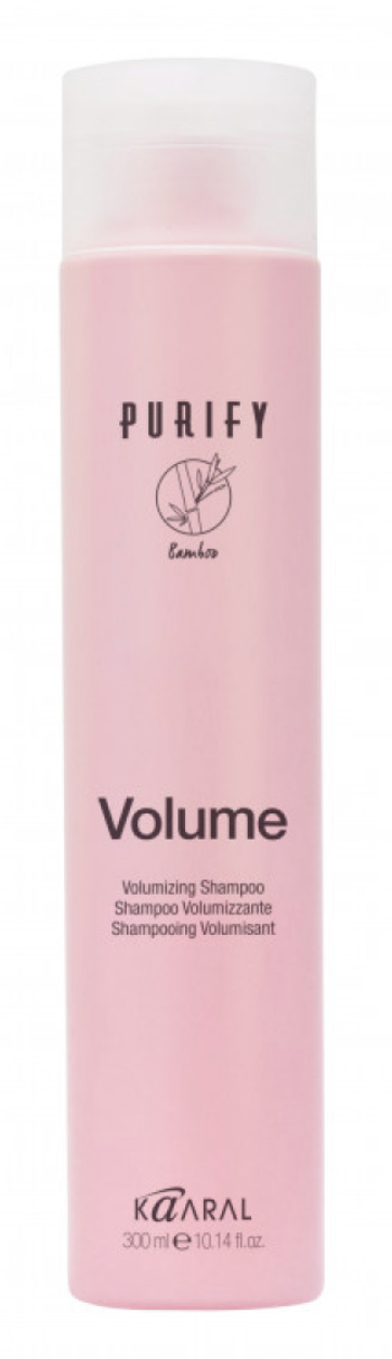 Шампунь для об'єму Kaaral Purify Volume Shampoo для тонкого волосся з мигдальною олією/екстрактом бамбука і женьшеню 300 мл (1205N) Шампунь для об'єму Kaaral Purify Volume Shampoo для тонкого волосся з мигдальною олією/екстрактом бамбука і женьшеню 300 мл (1205N)