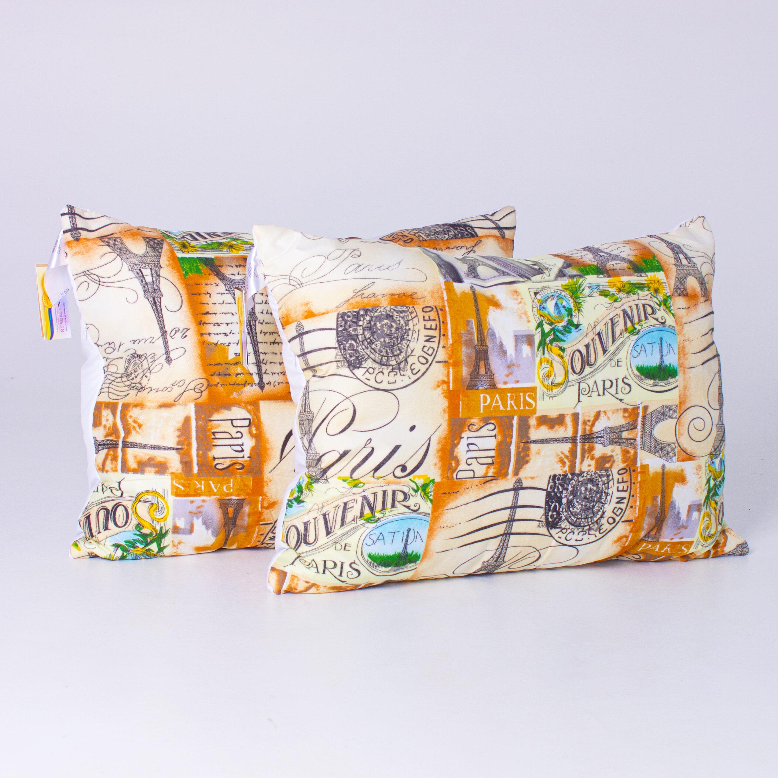 Набір подушок MirSon №5526 Print Line Abriola шовкові середні 50х70 см 2 шт. (2200006112686)