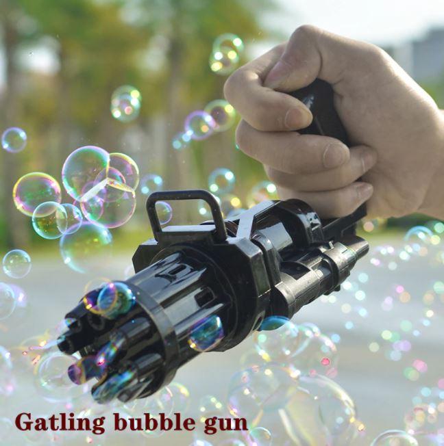 Пулемет игрушечный PRINCIPLE BUBBLE GUN GATLING Black - фото 13