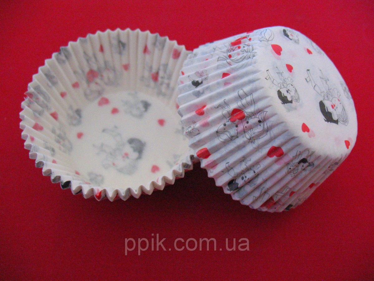 Форма для випічки кексів/капкейків Love is паперові (19572215) - фото 3 Форма для випічки кексів/капкейків Love is паперові (19572215) - фото 3