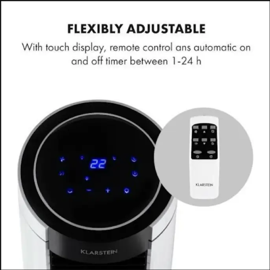 Мобильный кондиционер Klarstein Metrobreeze Miami 9000BTU - фото 3 Мобильный кондиционер Klarstein Metrobreeze Miami 9000BTU - фото 3