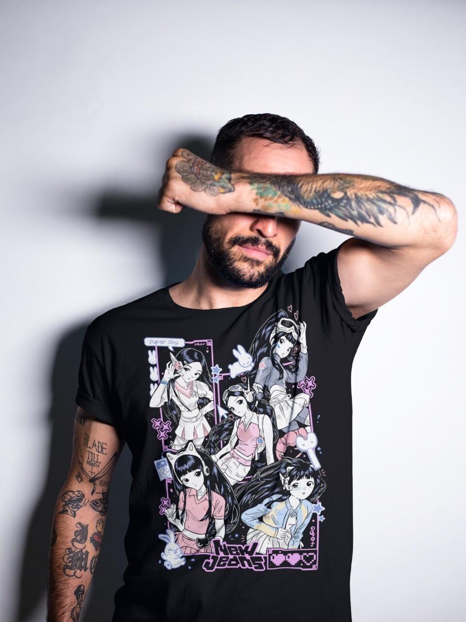 Футболка мужская Аниме Кпоп Хеавй Невджеанс OS Черный (AnimeJ0089)