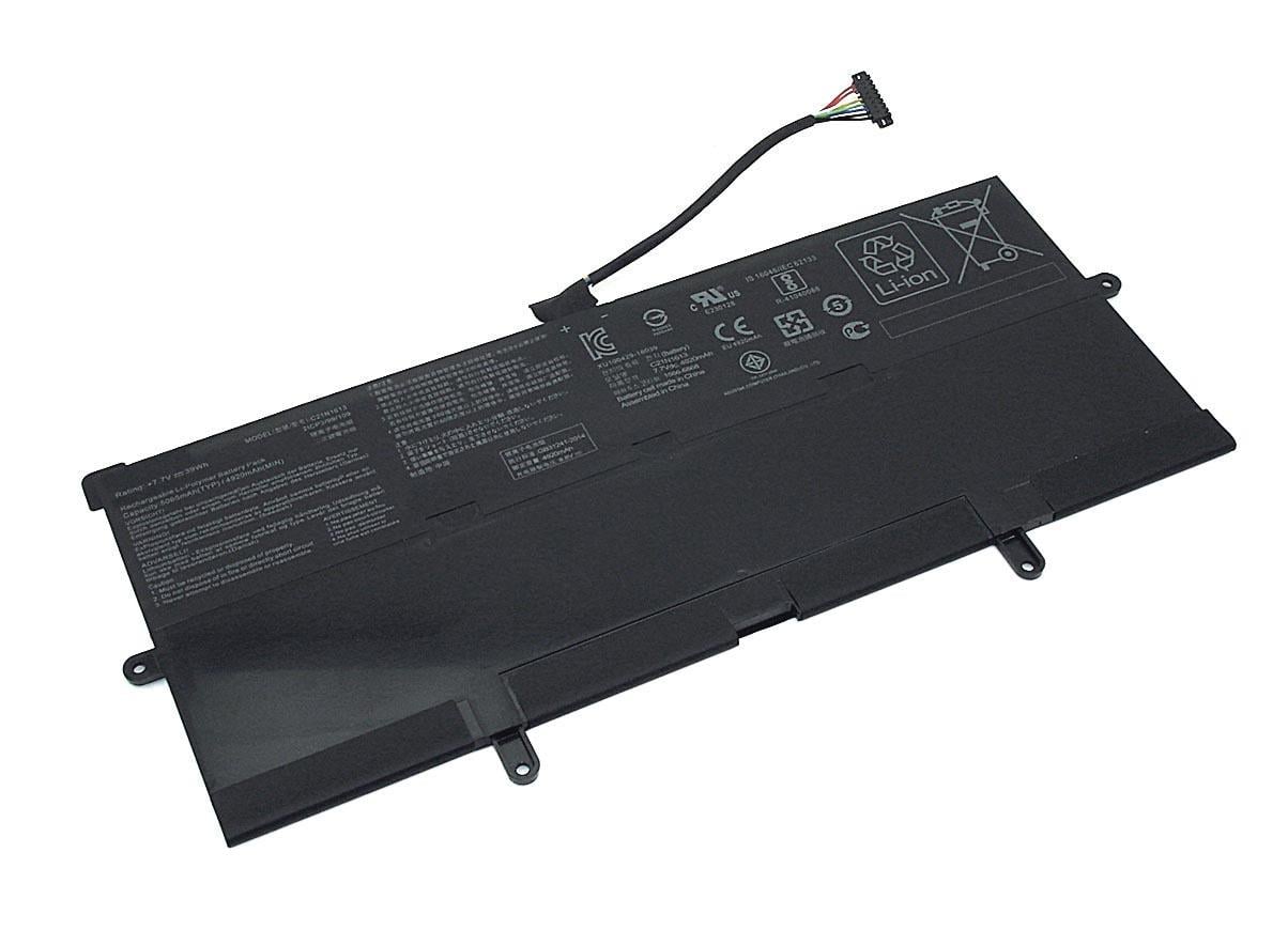 Аккумулятор для ноутбука Asus C21N1613 Chromebook Flip C302C 7.7V Black 4920mAh OEM