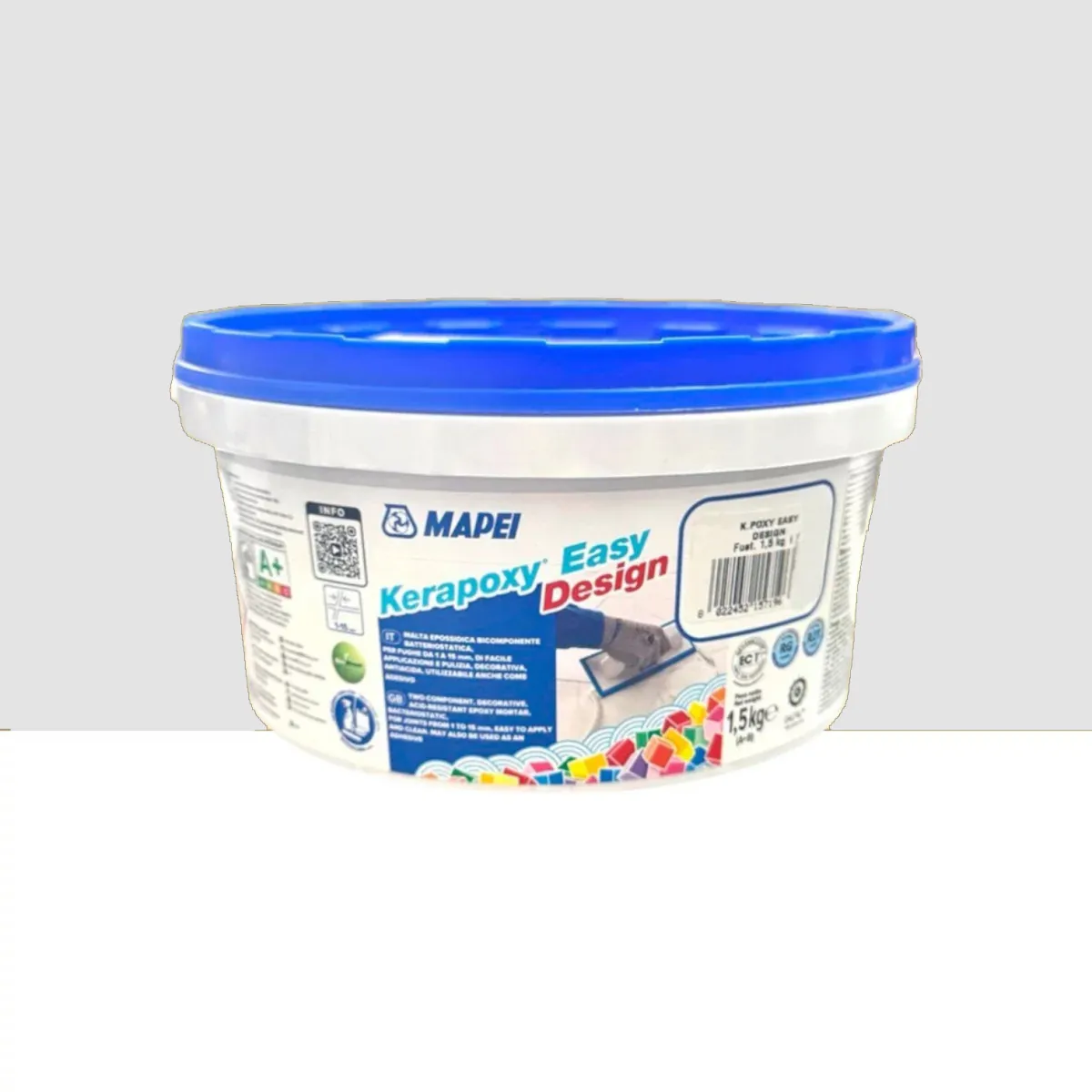 Фуга эпоксидная для швов Mapei KERAPOXY EASY DESIGN 1,5 кг №110 Манхэттен