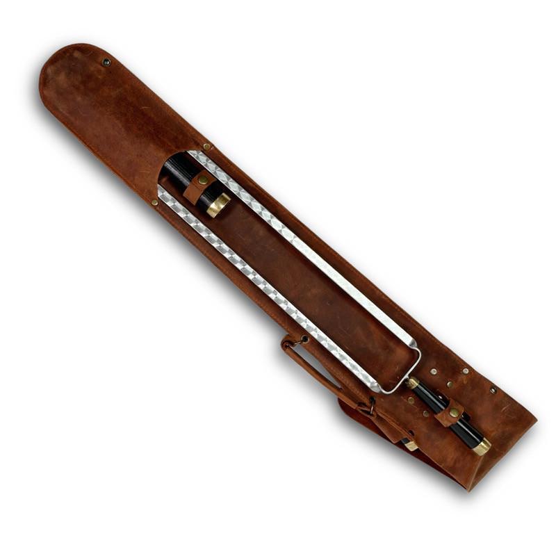Чехол колчан для шампуров Gorillas BBQ кожаный ручной работы (FR49) - фото 3 Чехол колчан для шампуров Gorillas BBQ кожаный ручной работы (FR49) - фото 3