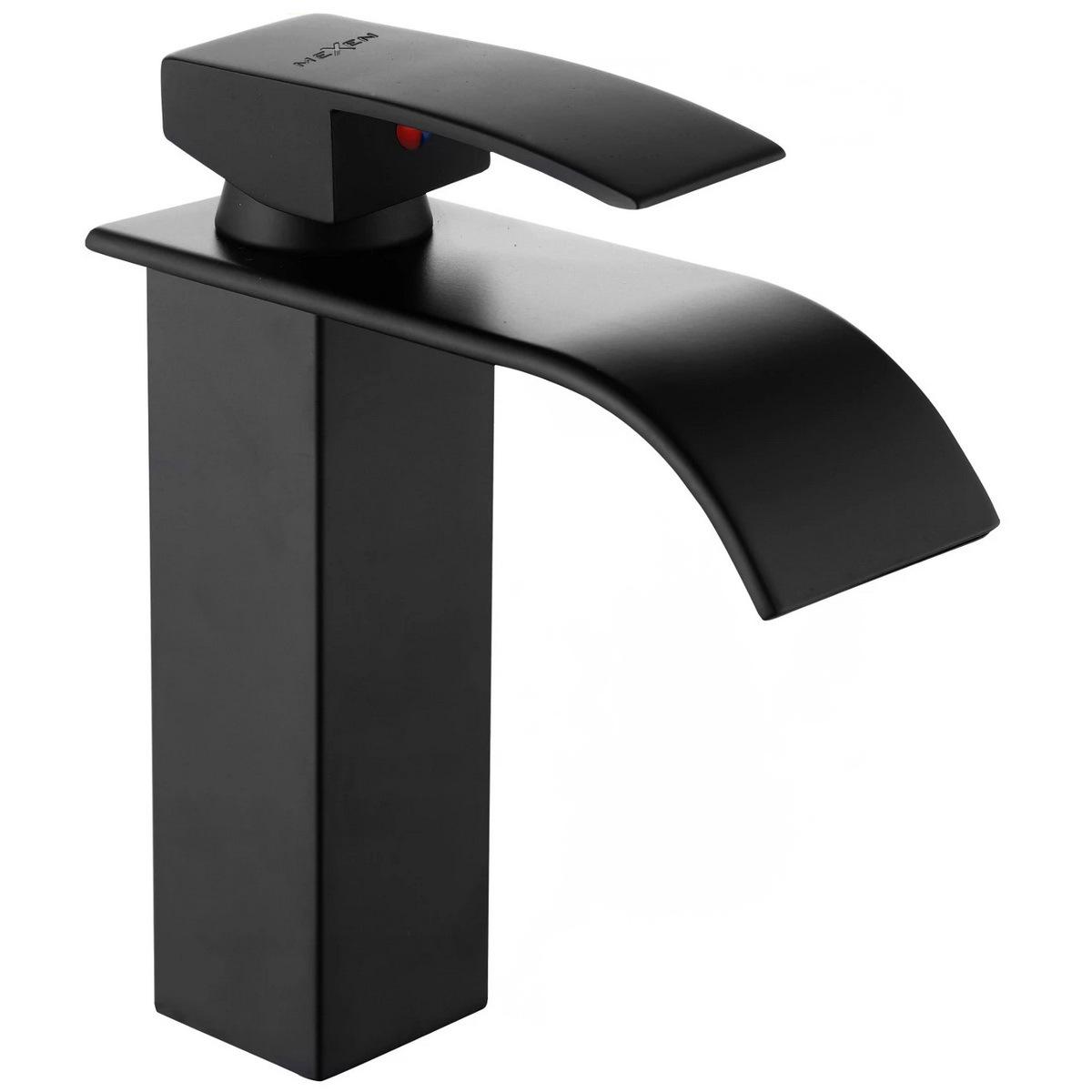 Смеситель для умывальника Mexen Aries MEX-744800-70 однорычажный Черный (177667)