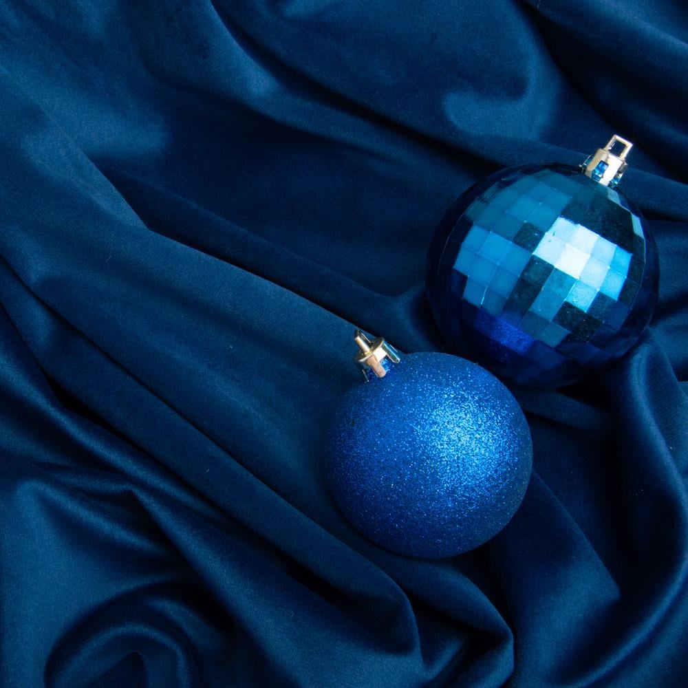 Ткань велюр однотонный Вайлет 290 гр/м2 150 см Синий (26881) - фото 3