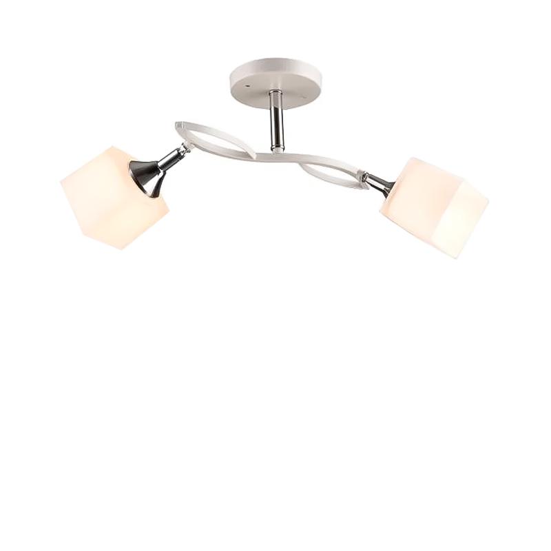 Люстра стельова Light House NM-17175/2 CR Білий/Хром