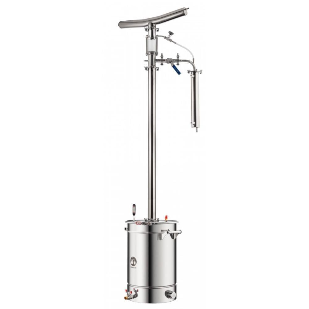 Дистиллятор Смакуй Прима Тора 2в1 фланец на открытом кубе 37 л