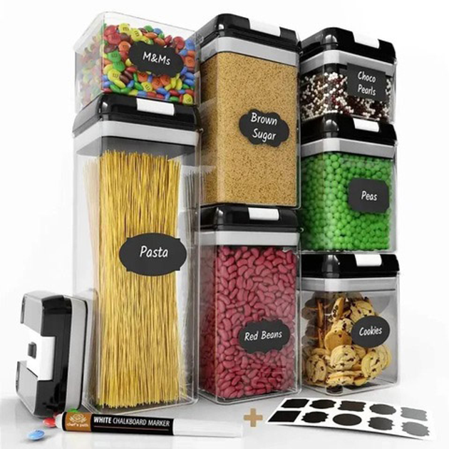 Набор контейнеров для еды FOOD Storage Container Set 7 пр. (28263719) Набор контейнеров для еды FOOD Storage Container Set 7 пр. (28263719)