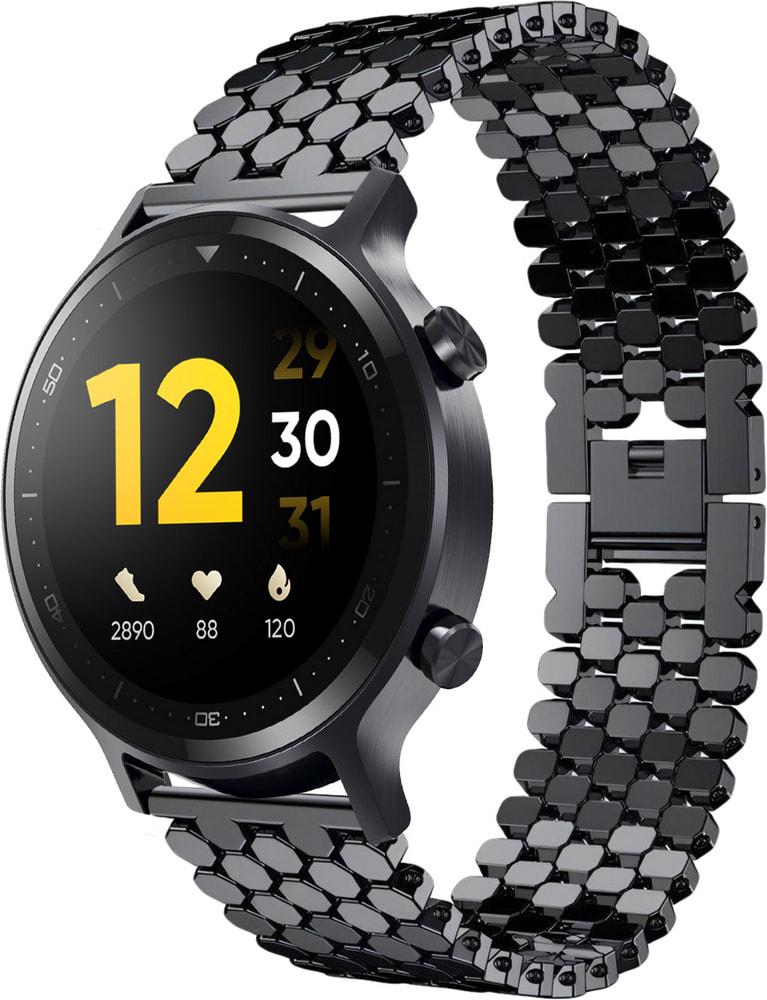 Металлический Ремешок Scaly для Realme Watch S Black (28780-2B)