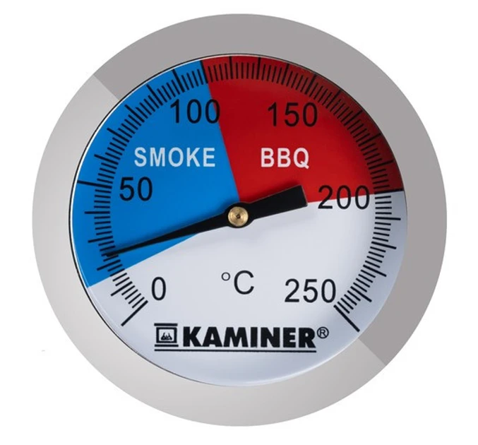 Термометр Kaminer PK006 для барбекю/грилю/коптильні 0°С до +250°С 5x7,5 см (2573729418)