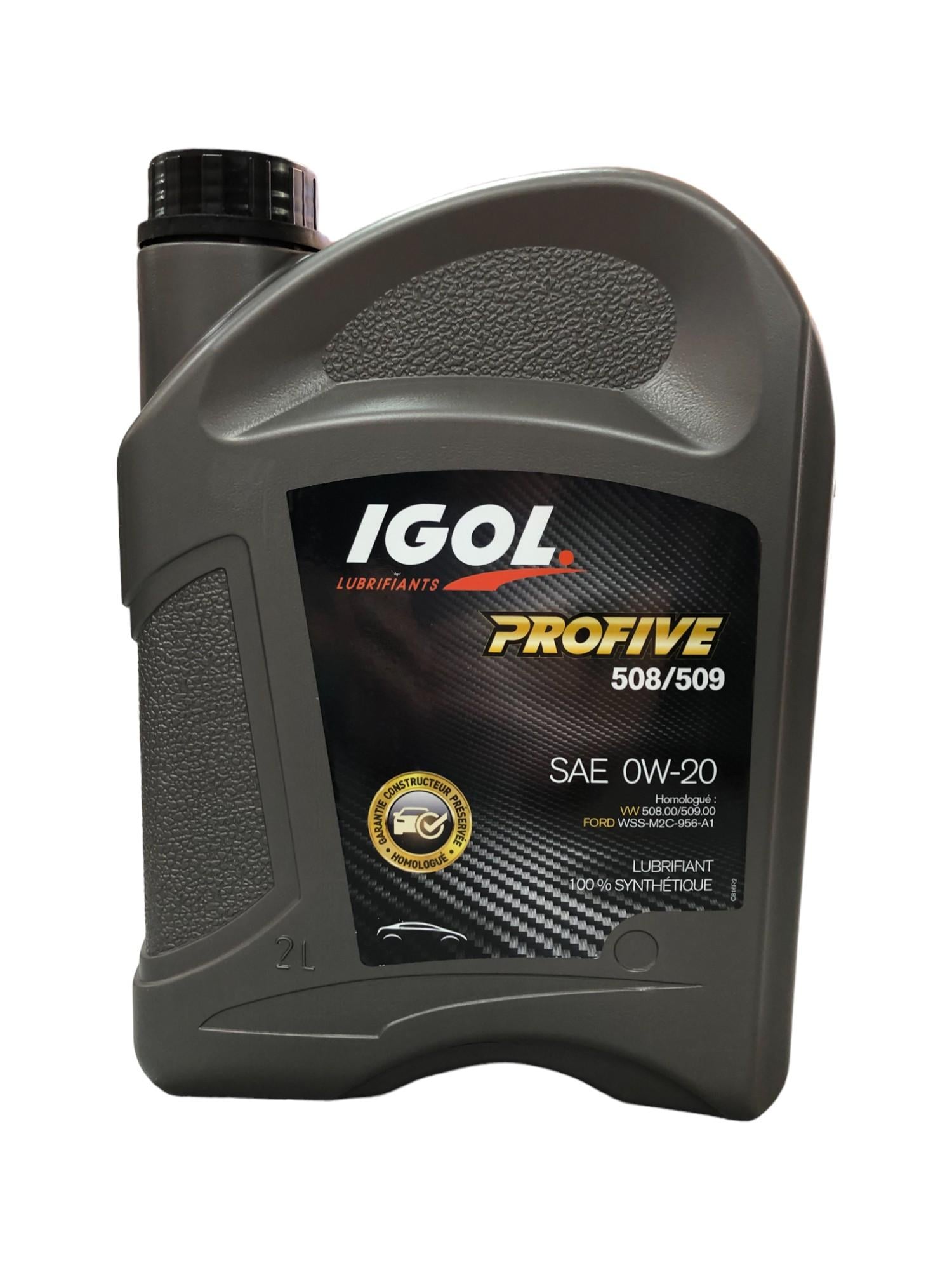 Масло моторные IGOL PROFIVE 508/509 0W-20 2 л (20328643)