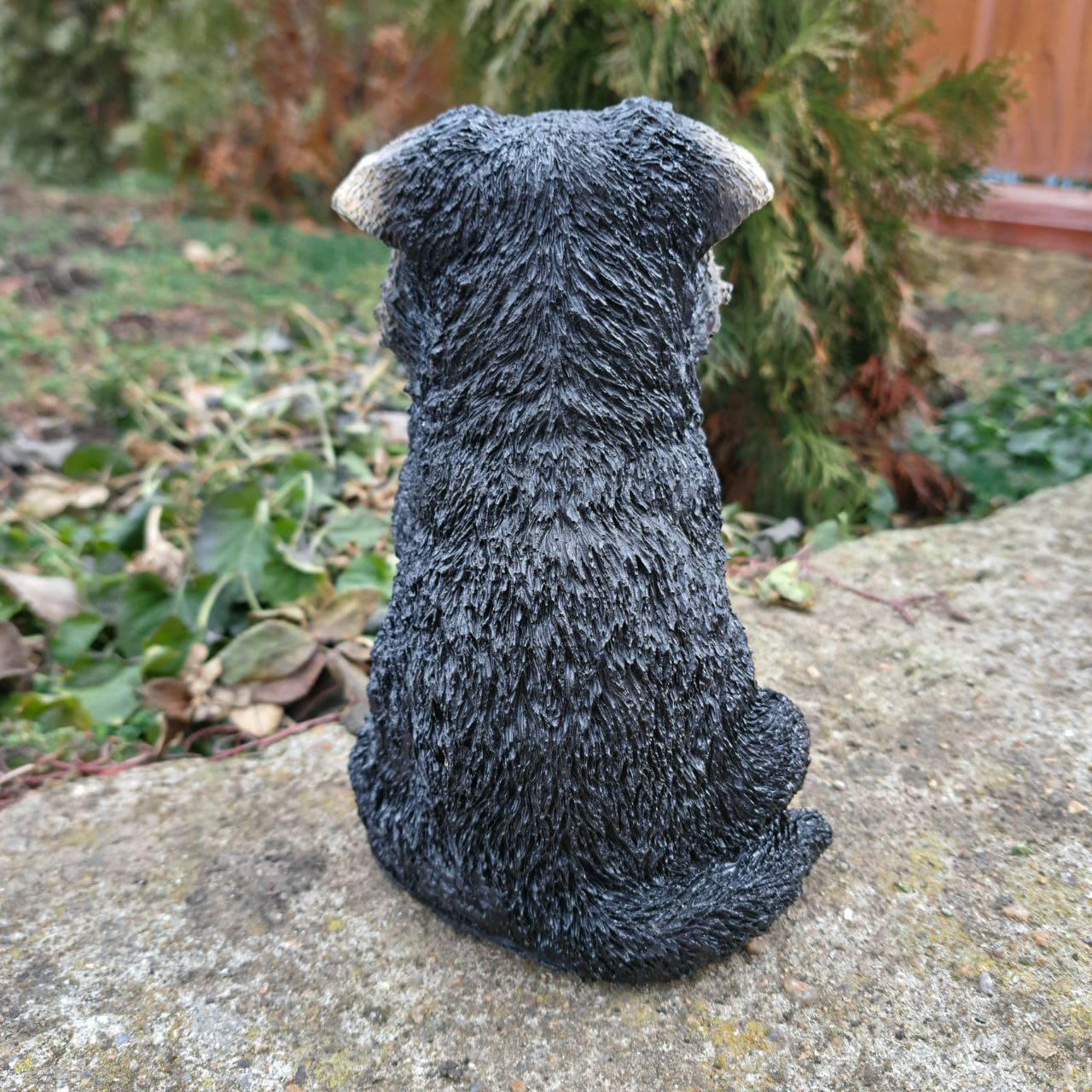 Фигура садовая Щенок Овчарки 6х12х14 см Разноцветный (4251) - фото 3 Фигура садовая Щенок Овчарки 6х12х14 см Разноцветный (4251) - фото 3