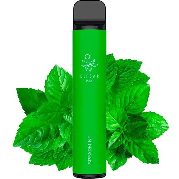 Одноразовая электронная сигарета Elf Bar LUX 1500 затяжек 850 mAh Мята