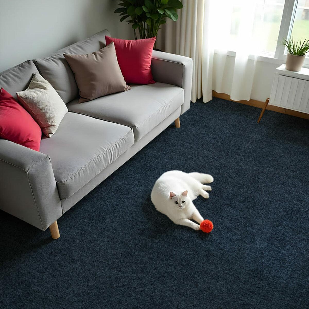 Плитка самоклеюча під ковролін в рулоні Темно-сірий 600х3000 мм (SW-00002587) - фото 5 Плитка самоклеюча під ковролін в рулоні Темно-сірий 600х3000 мм (SW-00002587) - фото 5