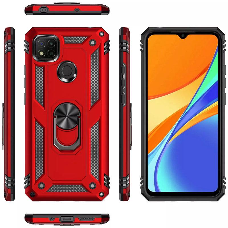 Ударостійкий чохол Serge Ring for Magnet для Xiaomi Redmi 9C - фото 3