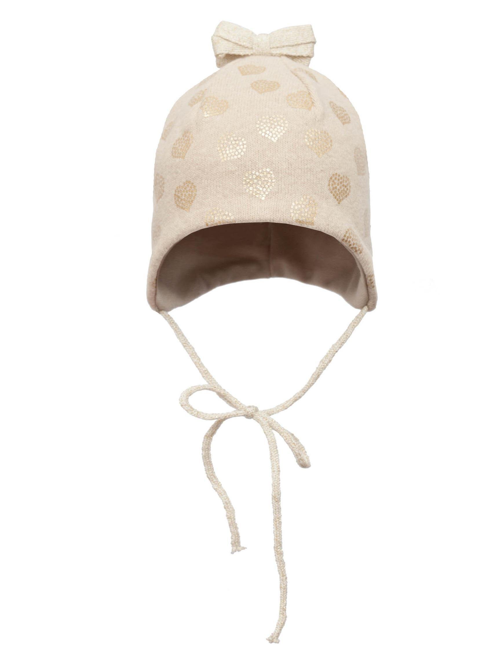 Шапка демисезонная Broel р. 41 Бежевый AMELIE