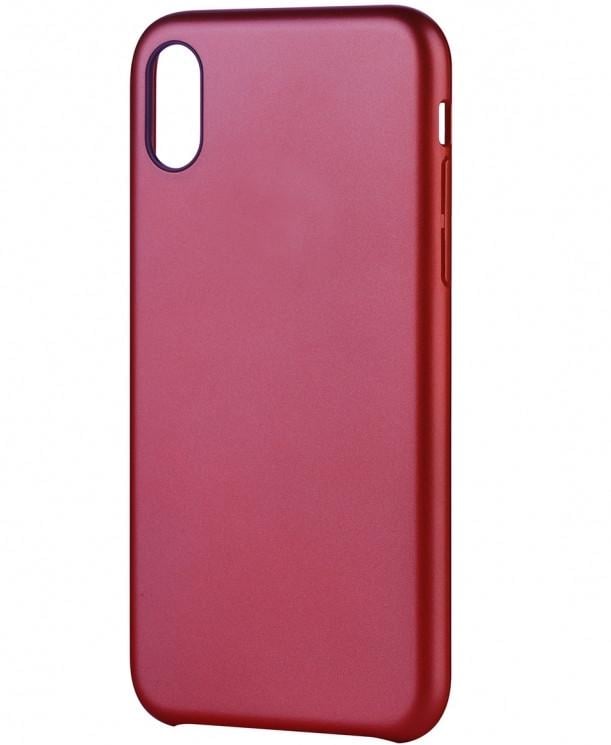 Силиконовый чехол-накладка Devia CEO2 Series Case for iPhone X, Red