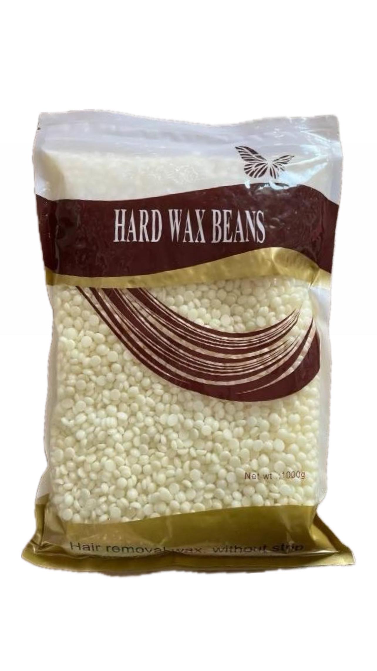 Воск горячий Hard Wax Beans в гранулах 1 кг Белый шоколад (15291765)