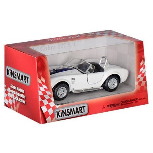 Игрушечная машинка SHELBY COBRA KT5322W инерционная Белый (2990359089)