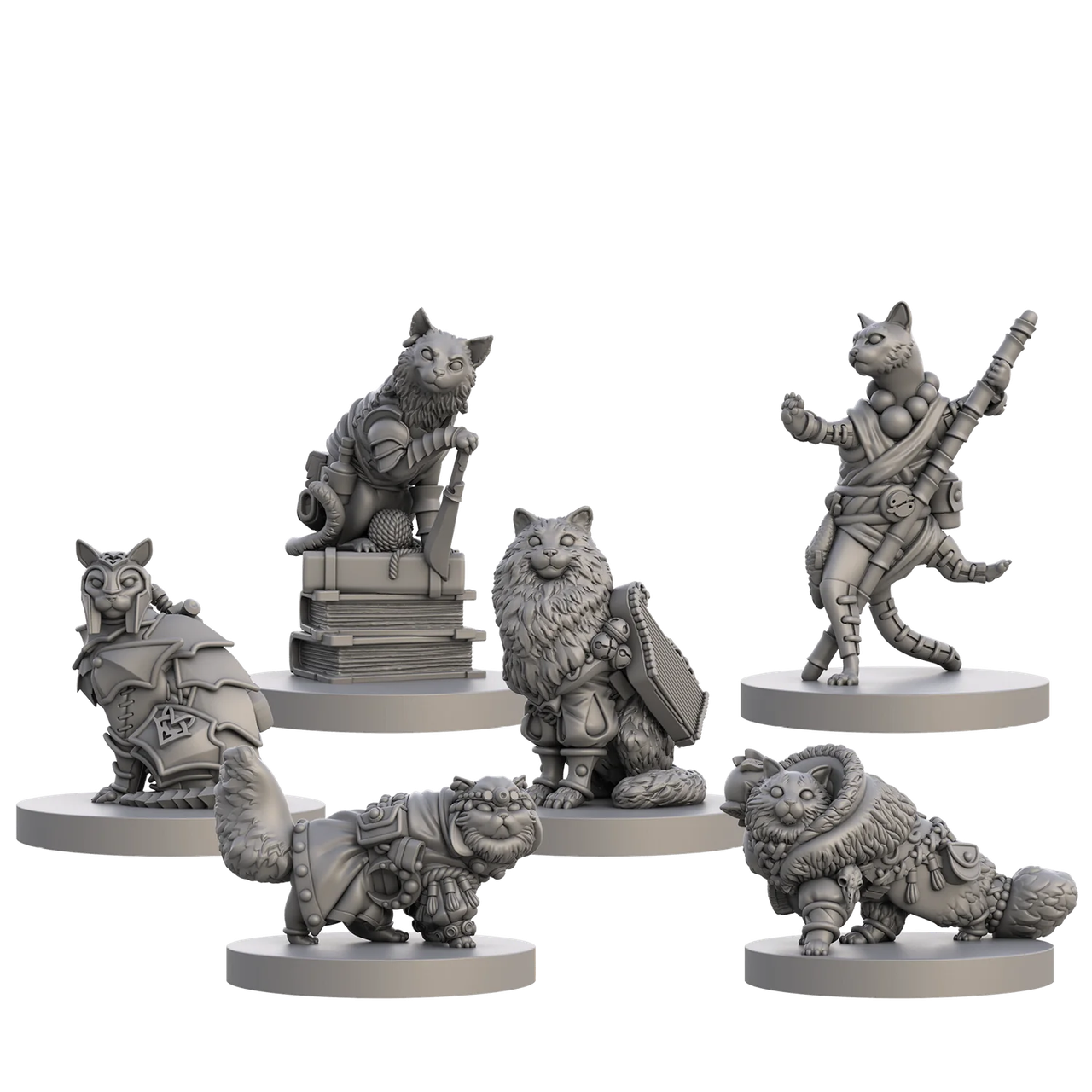 Набор миниатюр Steamforged Games Cats & Catacombs Volume 2 (SFAACC-002)