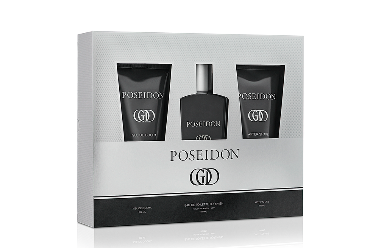 Набір косметики для чоловіків Instituto Espanol Poseidon God парфумований 3 продукти