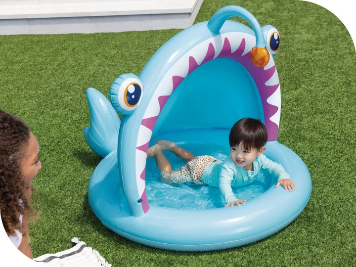 Бассейн Intex детский надувной 45 л возраст до 3-х лет 102x94 см - фото 4